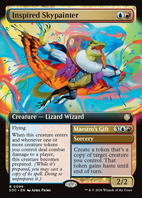 Inspired Skypainter // Maestro's Gift (SOC) — Nonfoil
