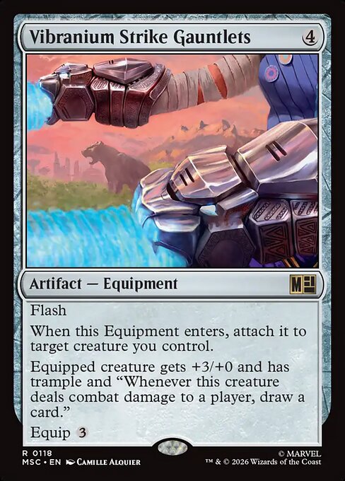 Vibranium Strike Gauntlets (MSC) — Nonfoil