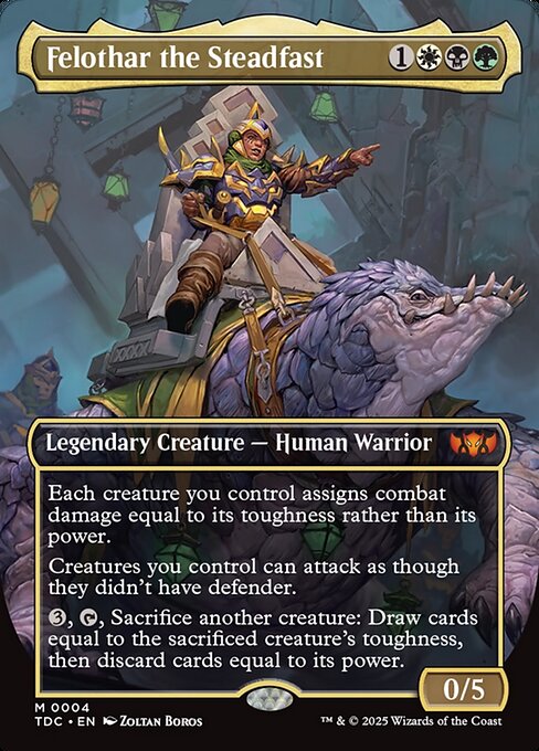 Felothar the Steadfast (TDC) — Foil