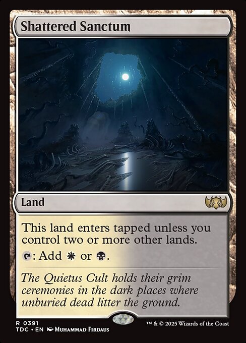 Shattered Sanctum (TDC) — Nonfoil