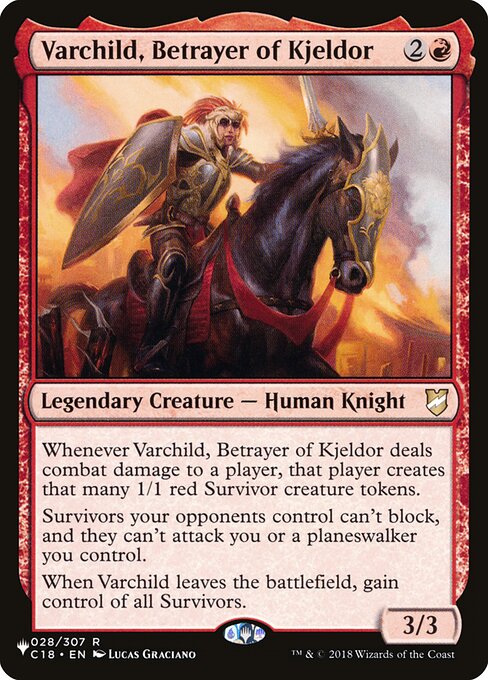 Varchild, Betrayer of Kjeldor (PLST) — Nonfoil