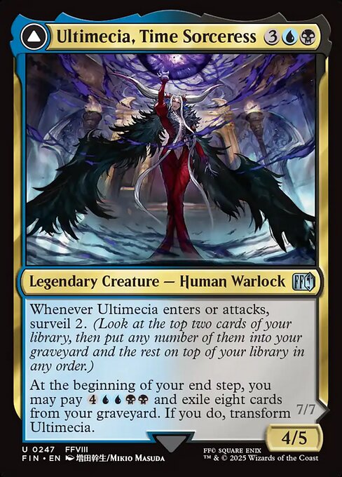 Ultimecia, Time Sorceress // Ultimecia, Omnipotent (FIN) — Nonfoil