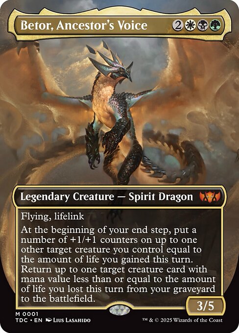 Betor, Ancestor's Voice (TDC) — Foil