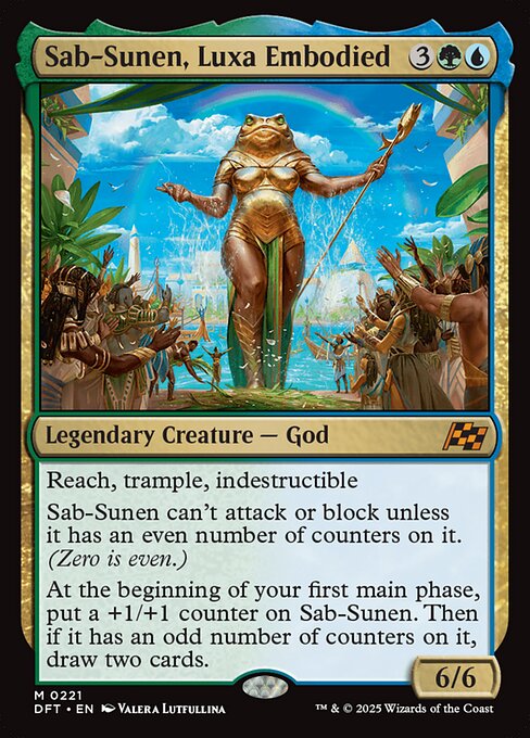 Sab-Sunen, Luxa Embodied (DFT) — Foil