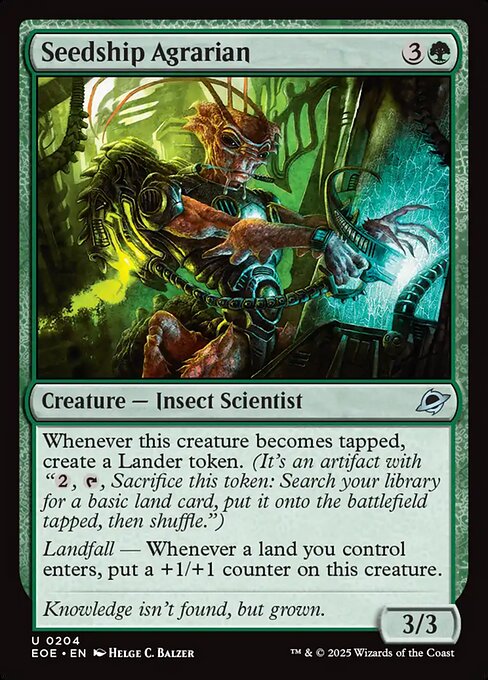 Seedship Agrarian (EOE) — Nonfoil