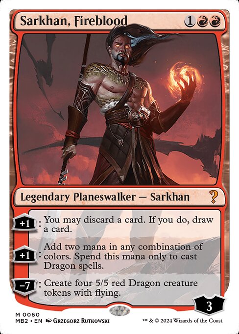 Sarkhan, Fireblood (MB2) — Nonfoil