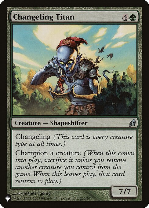 Changeling Titan (PLST) — Nonfoil