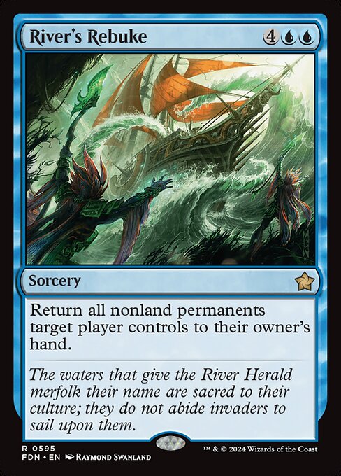 River's Rebuke (FDN) — Nonfoil