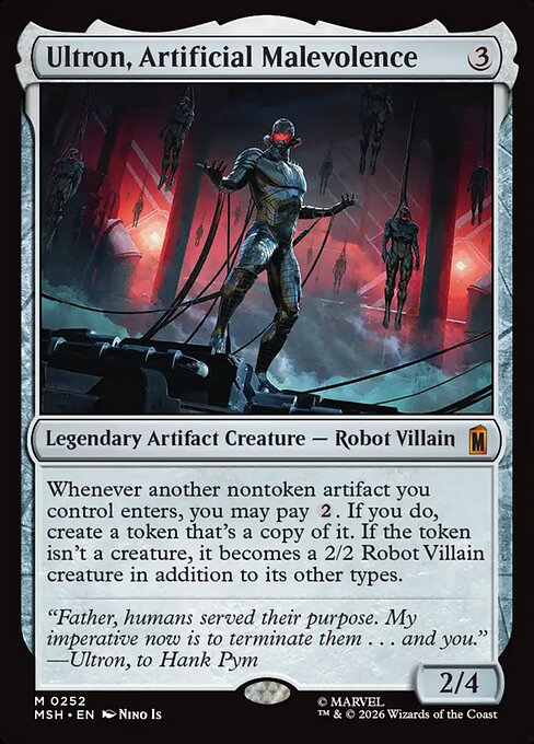 Ultron, Artificial Malevolence (MSH) — Nonfoil