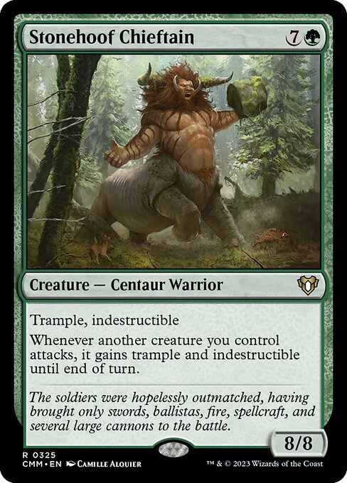 Stonehoof Chieftain (CMM) — Nonfoil