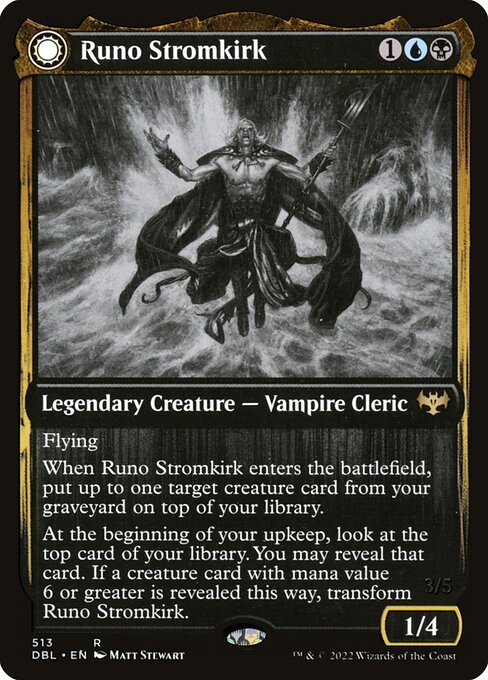 Runo Stromkirk // Krothuss, Lord of the Deep (DBL) — Nonfoil