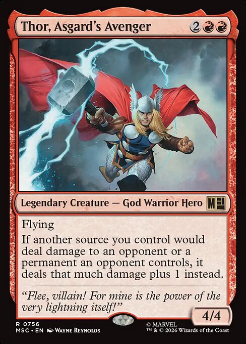 Thor, Asgard's Avenger (MSC) — Nonfoil