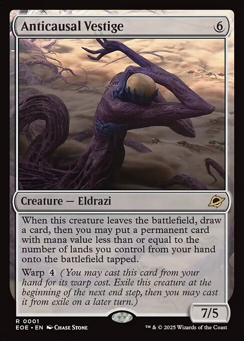 Anticausal Vestige (EOE) — Nonfoil