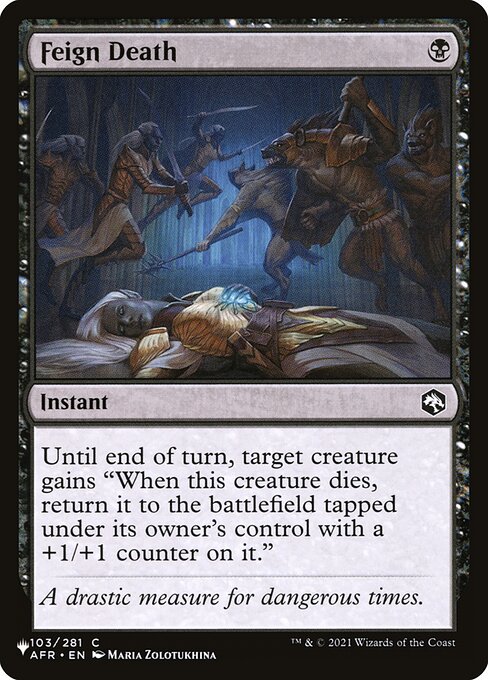 Feign Death (PLST) — Nonfoil