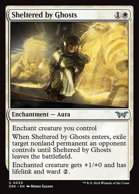 Sheltered by Ghosts (DSK) — Nonfoil