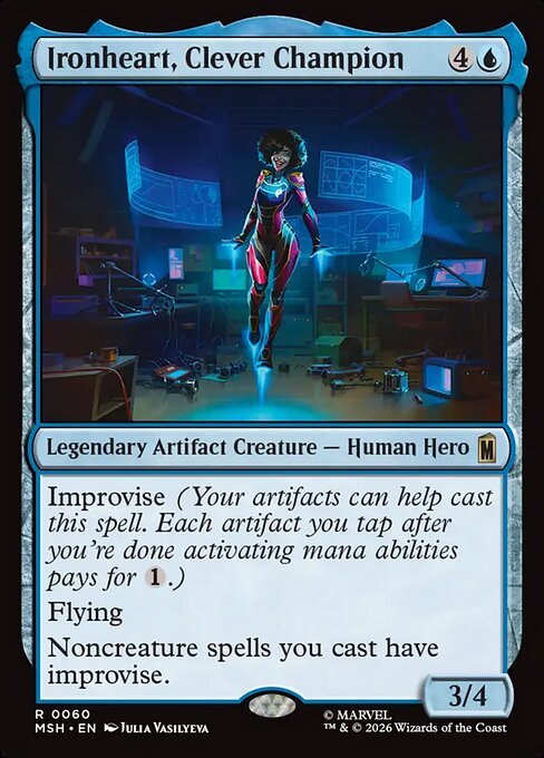Ironheart, Clever Champion (MSH) — Nonfoil