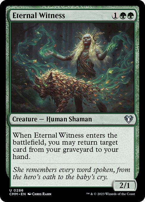 Eternal Witness (CMM) — Nonfoil