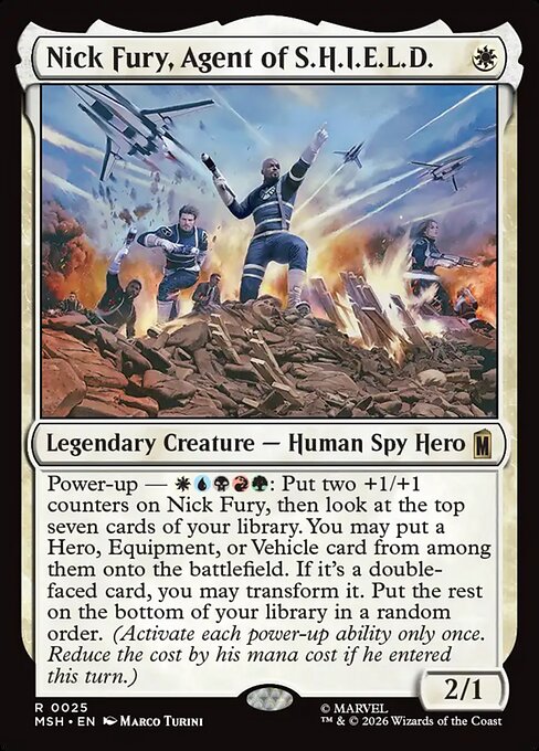 Nick Fury, Agent of S.H.I.E.L.D. (MSH) — Nonfoil