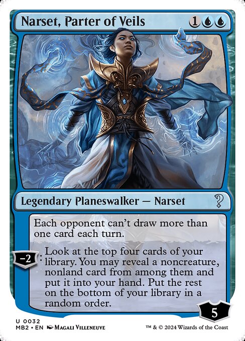 Narset, Parter of Veils (MB2) — Nonfoil