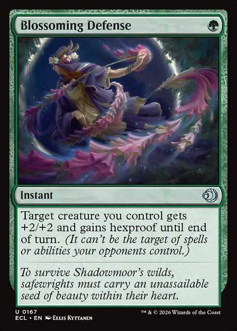 Blossoming Defense (ECL) — Foil