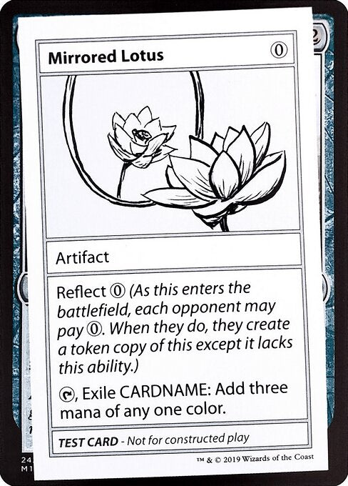 Mirrored Lotus (CMB2) — Nonfoil