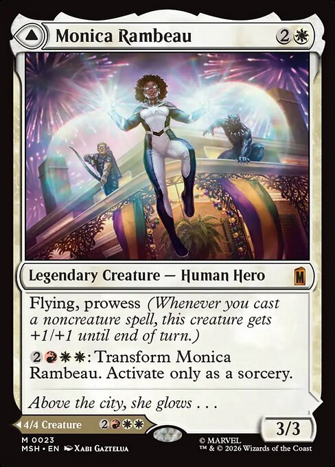 Monica Rambeau // Photon, Living Light (MSH) — Nonfoil