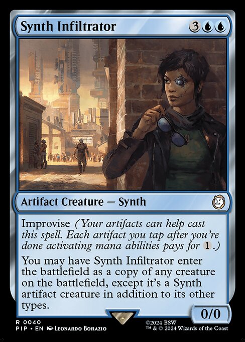 Synth Infiltrator (PIP) — Nonfoil