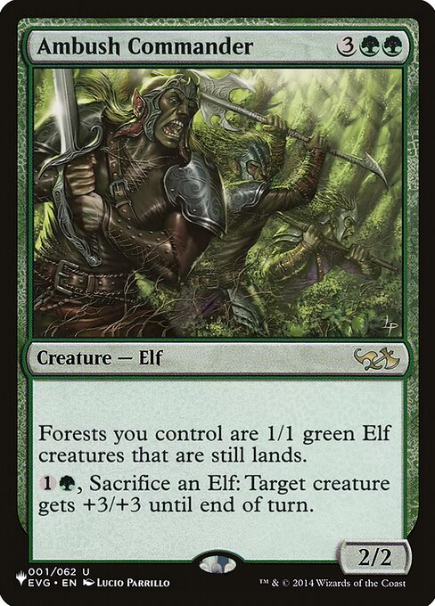 Ambush Commander (PLST) — Nonfoil
