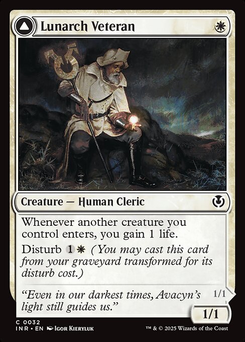 Lunarch Veteran // Luminous Phantom (INR) — Nonfoil