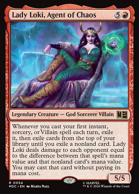 Lady Loki, Agent of Chaos (MSC) — Nonfoil