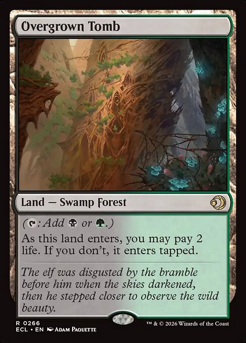 Overgrown Tomb (ECL) — Nonfoil