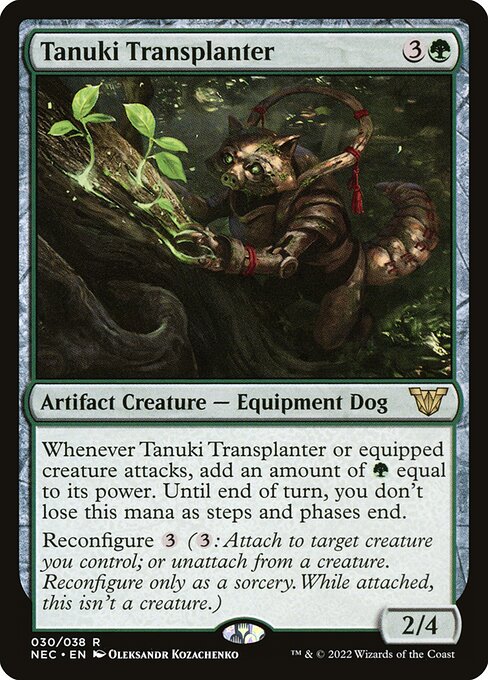 Tanuki Transplanter (NEC) — Nonfoil