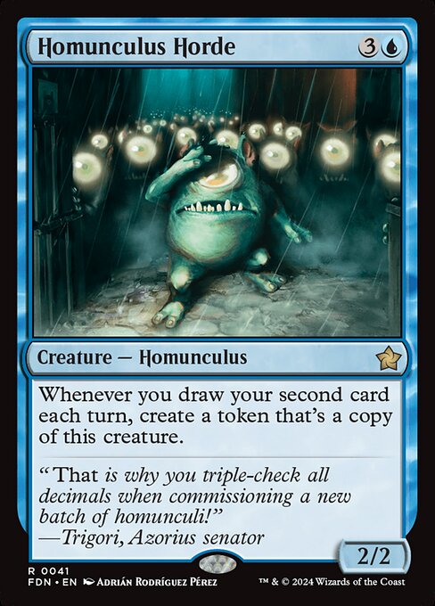 Homunculus Horde (FDN) — Nonfoil