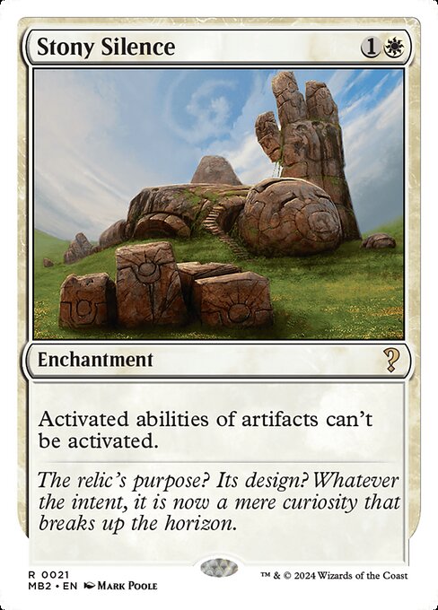Stony Silence (MB2) — Nonfoil