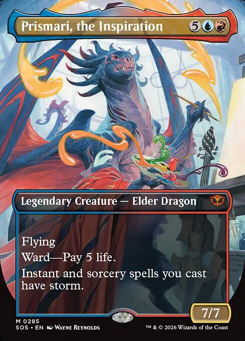 Prismari, the Inspiration (SOS) — Nonfoil