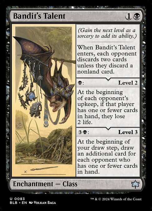 Bandit's Talent (BLB) — Foil