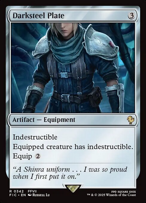 Darksteel Plate (FIC) — Nonfoil
