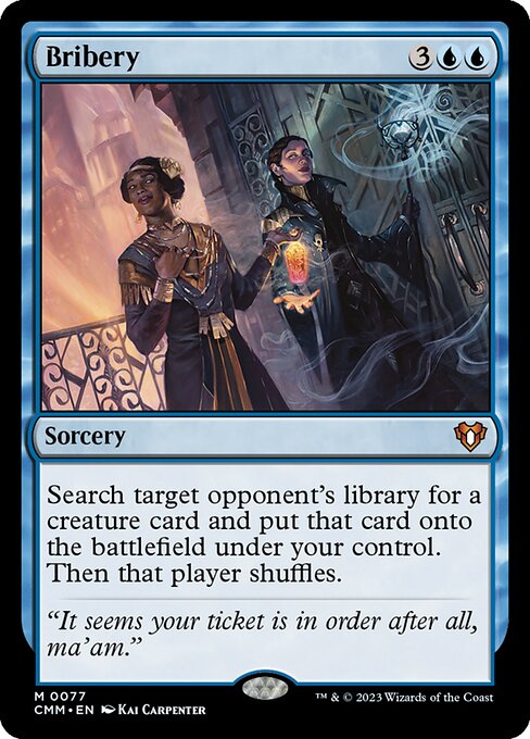 Bribery (CMM) — Nonfoil