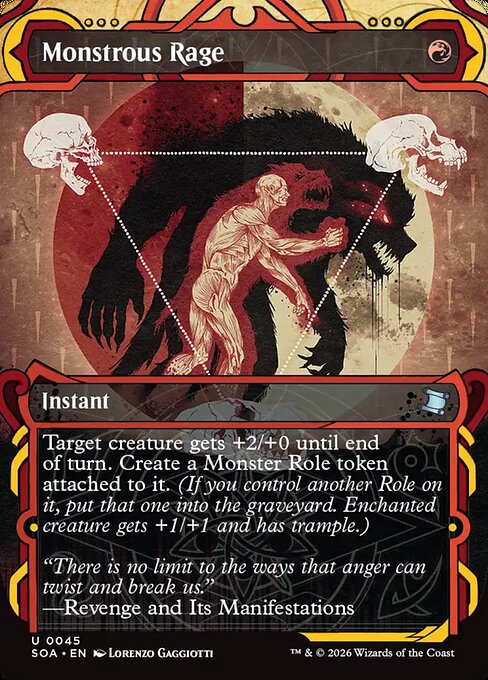 Monstrous Rage (SOA) — Nonfoil