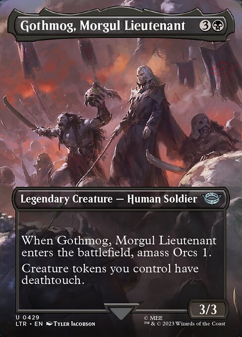 Gothmog, Morgul Lieutenant (LTR) — Foil