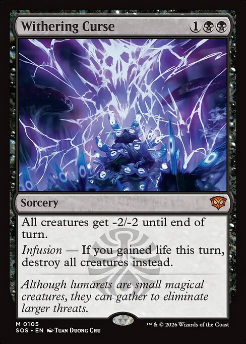 Withering Curse (SOS) — Foil