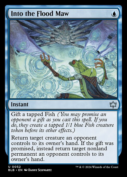 Into the Flood Maw (BLB) — Foil