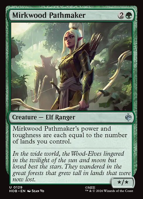 Mirkwood Pathmaker (HOB) — Foil