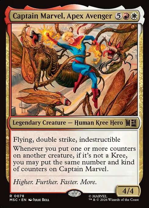 Captain Marvel, Apex Avenger (MSC) — Nonfoil