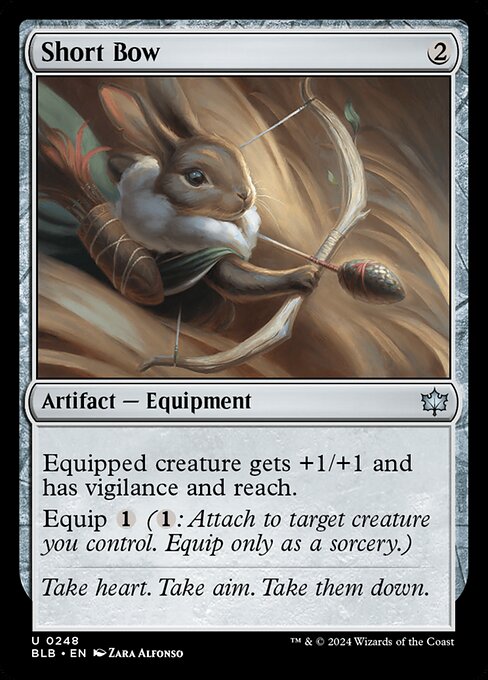 Short Bow (BLB) — Foil