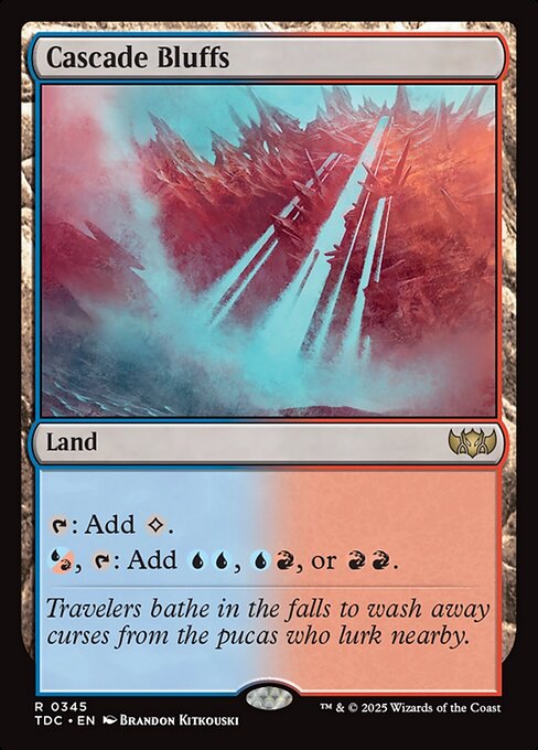 Cascade Bluffs (TDC) — Nonfoil