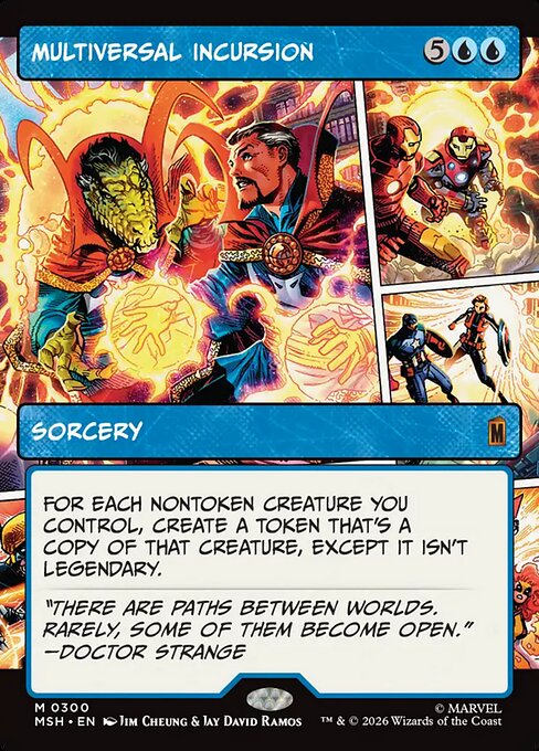 Multiversal Incursion (MSH) — Foil