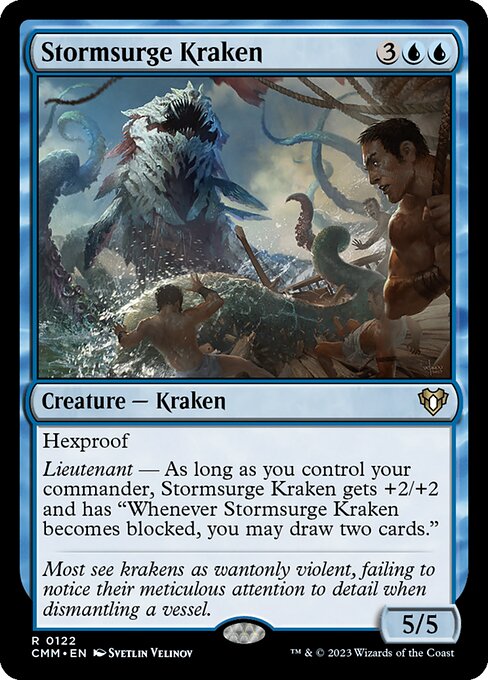 Stormsurge Kraken (CMM) — Nonfoil