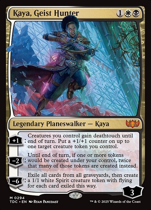 Kaya, Geist Hunter (TDC) — Nonfoil