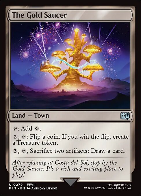 The Gold Saucer (FIN) — Foil